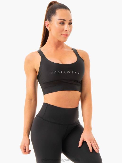 ruházat Ryderwear tenyér kabrió sportmelltartó fekete nők B48F453