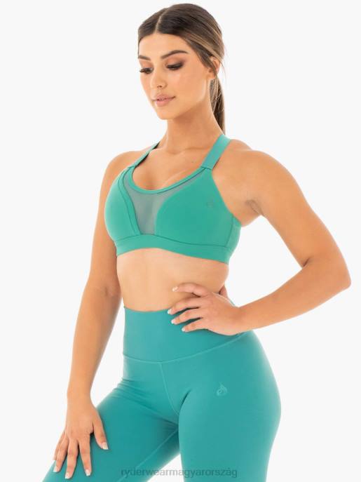 ruházat Ryderwear ütközőhálós kontúr sportmelltartó türkiz nők B48F446