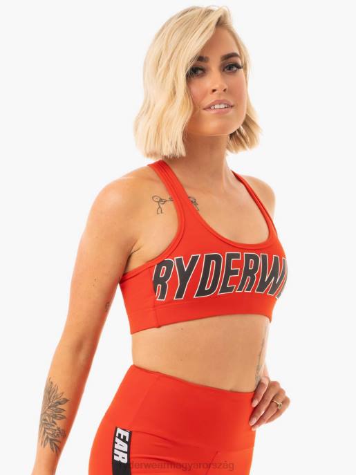 ruházat Ryderwear udvari sportmelltartó narancsvörös nők B48F502