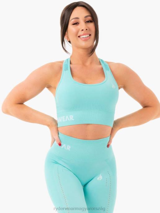 ruházat Ryderwear varrat nélküli kapcsos sportmelltartó aqua márga nők B48F470