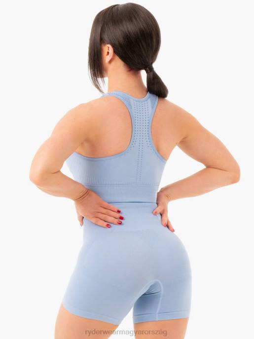 ruházat Ryderwear varrat nélküli kapcsos sportmelltartó farmerkék márga nők B48F468