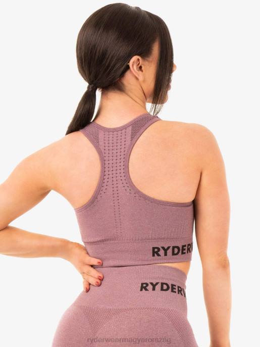 ruházat Ryderwear varrat nélküli kapcsos sportmelltartó lila márga nők B48F488