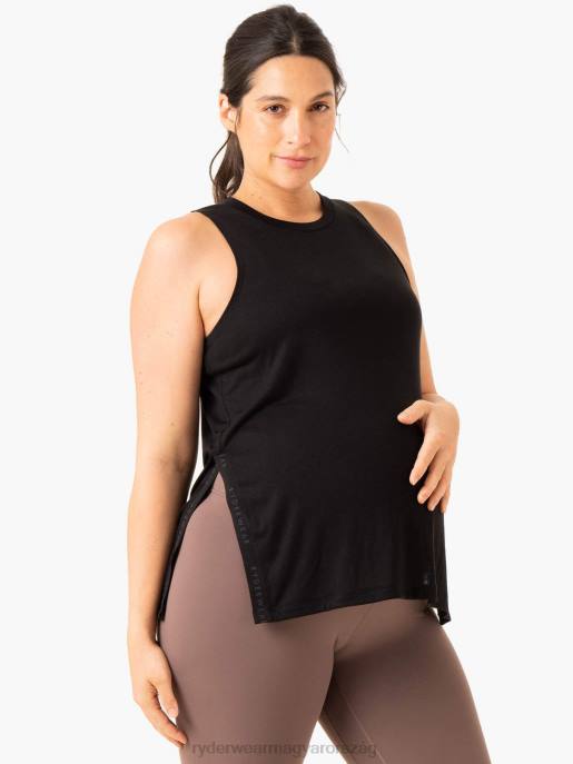 ruházat Ryderwear aktív bump tank fekete nők B48F855