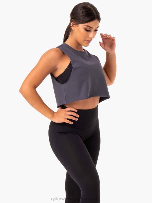 ruházat Ryderwear alapizom tank faszén nők B48F1001