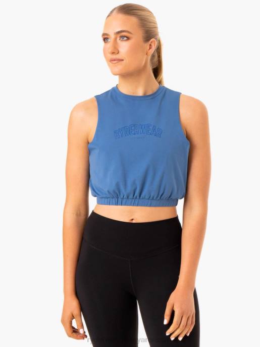 ruházat Ryderwear boxer izomtank kék nők B48F961