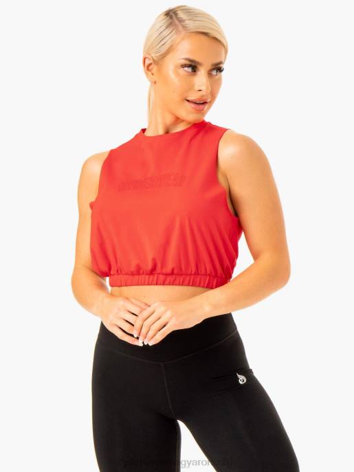 ruházat Ryderwear boxer izomtank piros nők B48F960