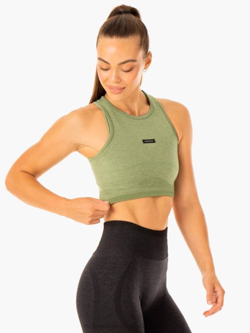 ruházat Ryderwear excel varrat nélküli tartály mohazöld márga nők B48F881