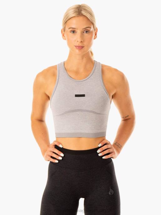 ruházat Ryderwear excel varrat nélküli tartály szürke márga nők B48F884