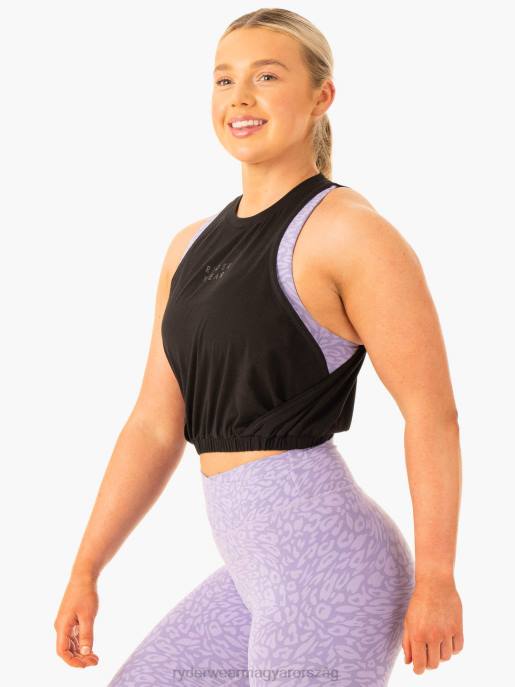 ruházat Ryderwear forgótartály fekete nők B48F865