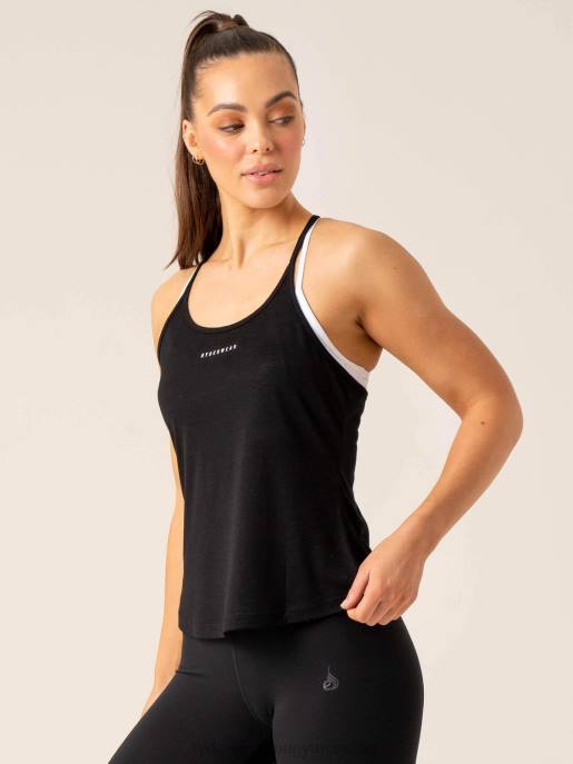 ruházat Ryderwear intenzitású relaxált tartály fekete nők B48F816