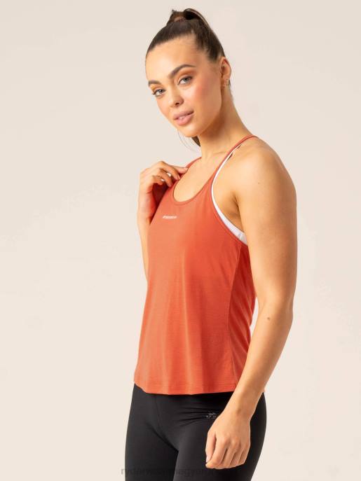 ruházat Ryderwear intenzitású relaxált tartály terrakotta nők B48F813