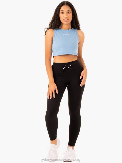 ruházat Ryderwear ismétlés cross over tank égszínkék nők B48F923