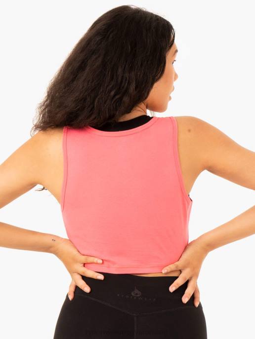ruházat Ryderwear ismétlés cross over tank korall nők B48F921