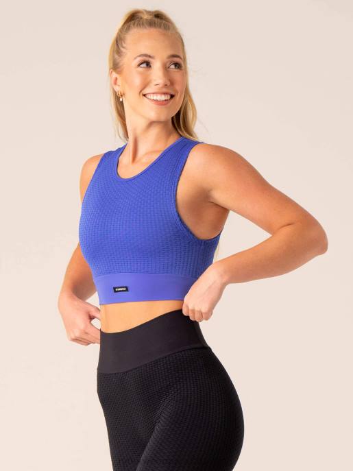 ruházat Ryderwear méhsejt zökkenőmentes tartály kobalt nők B48F818