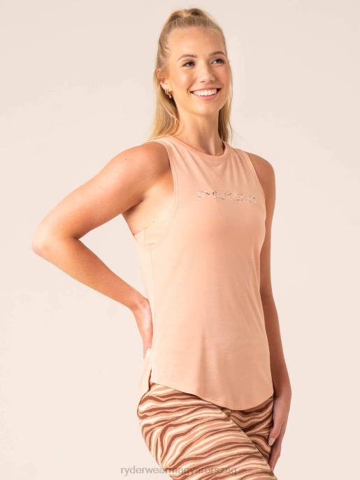 ruházat Ryderwear megállíthatatlan tank őszibarack nők B48F793
