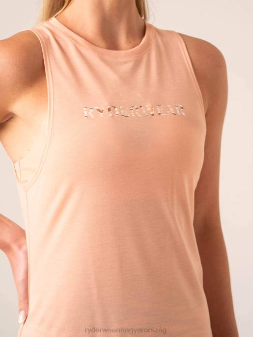 ruházat Ryderwear megállíthatatlan tank őszibarack nők B48F793