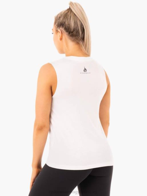 ruházat Ryderwear női baller tank fehér nők B48F1103