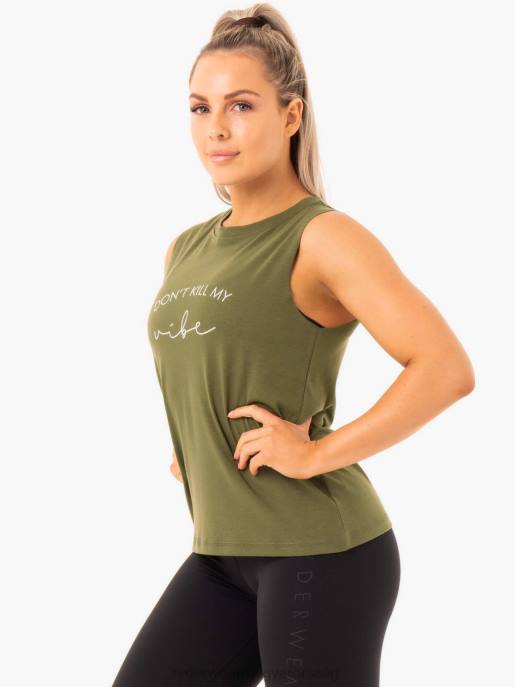 ruházat Ryderwear női baller tank khaki nők B48F1101
