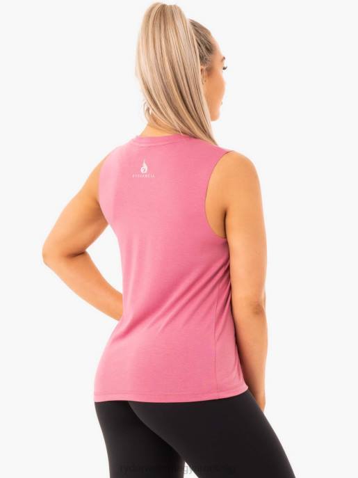 ruházat Ryderwear női baller tank rózsaszín nők B48F1100