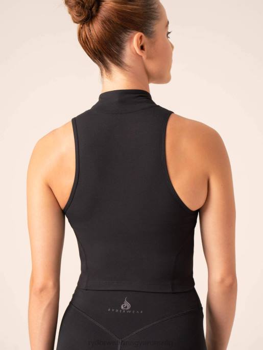 ruházat Ryderwear nkd cipzáras tartály fekete nők B48F771