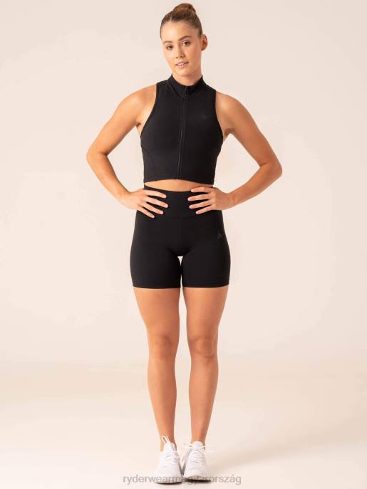ruházat Ryderwear nkd cipzáras tartály fekete nők B48F771