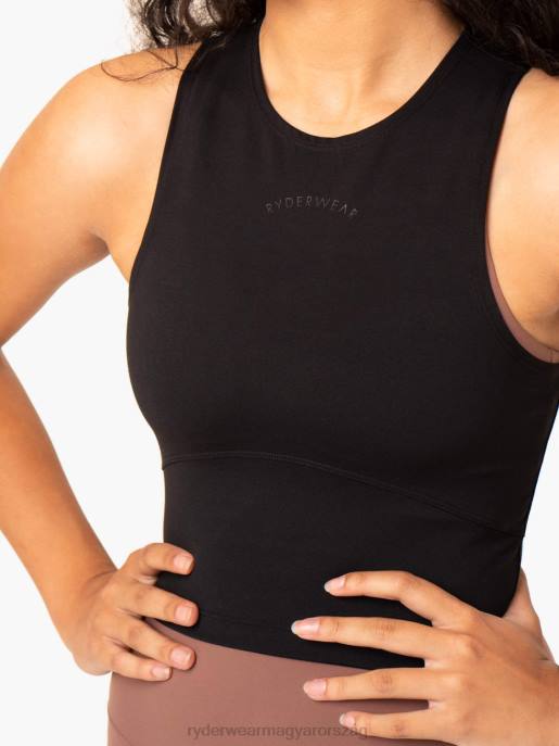 ruházat Ryderwear nkd finomító tartály fekete nők B48F915