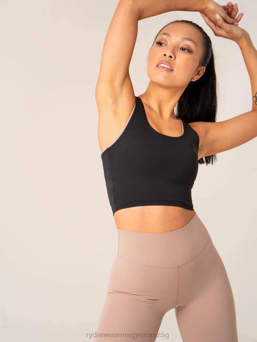 ruházat Ryderwear nkd íves tank fekete nők B48F782