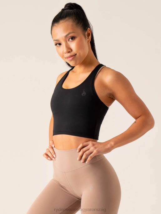 ruházat Ryderwear nkd íves tank fekete nők B48F782