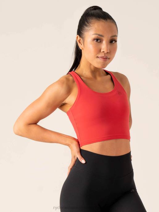 ruházat Ryderwear nkd íves tank piros nők B48F779