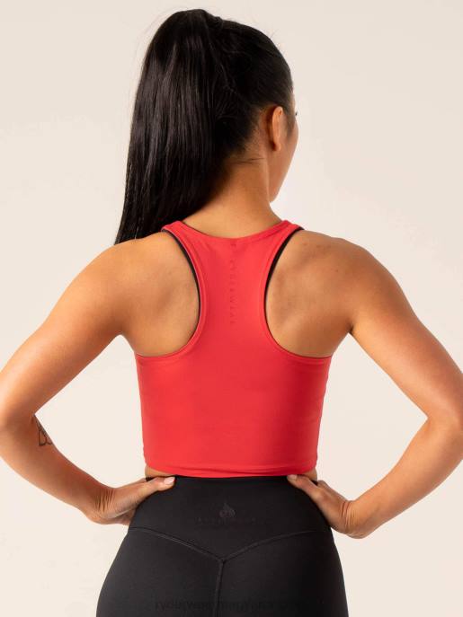 ruházat Ryderwear nkd íves tank piros nők B48F779