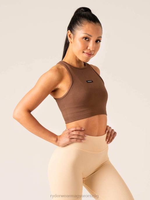 ruházat Ryderwear áramköri borda varrat nélküli tartály csokoládé nők B48F832