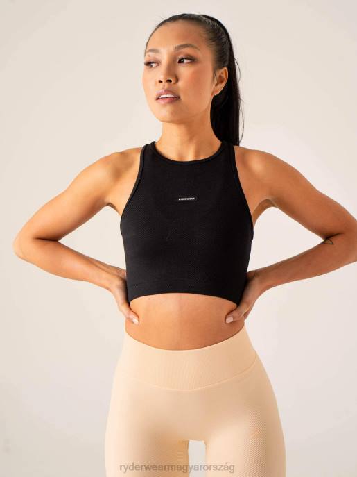 ruházat Ryderwear áramköri borda varrat nélküli tartály fekete nők B48F833