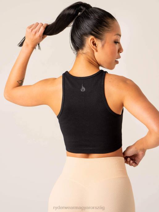 ruházat Ryderwear áramköri borda varrat nélküli tartály fekete nők B48F833