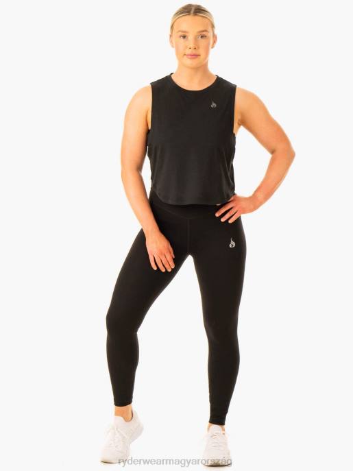 ruházat Ryderwear áramlási kanál tartály fekete nők B48F893