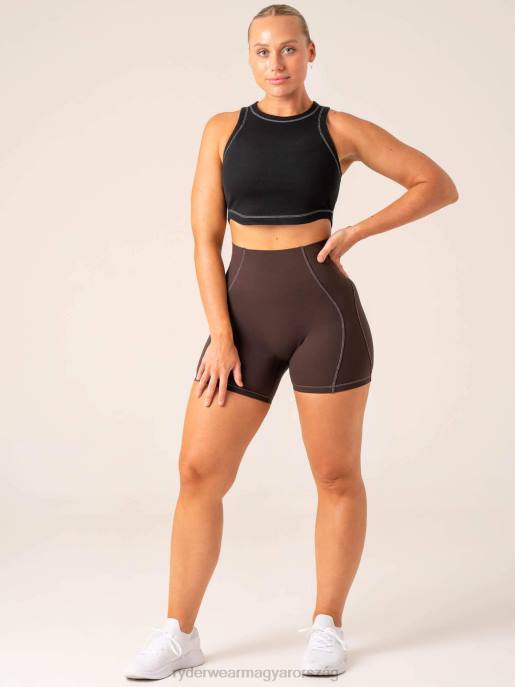 ruházat Ryderwear stride rib tank fekete nők B48F768