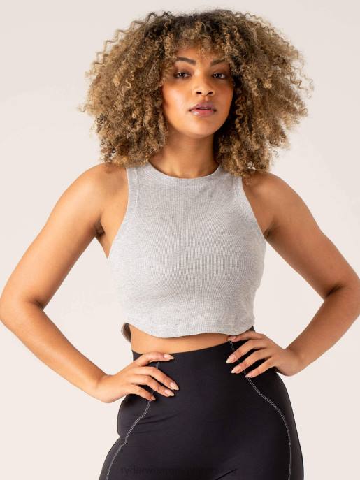 ruházat Ryderwear stride rib tank szürke márga nők B48F765