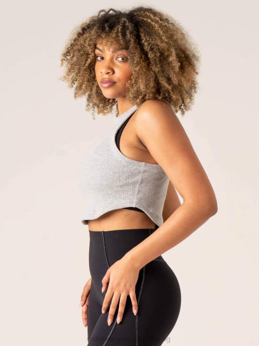 ruházat Ryderwear stride rib tank szürke márga nők B48F765