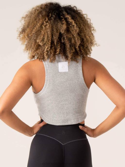 ruházat Ryderwear stride rib tank szürke márga nők B48F765