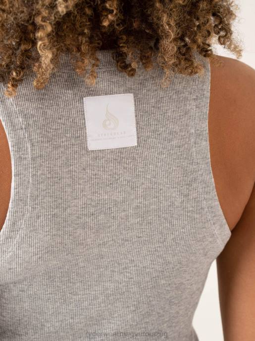 ruházat Ryderwear stride rib tank szürke márga nők B48F765
