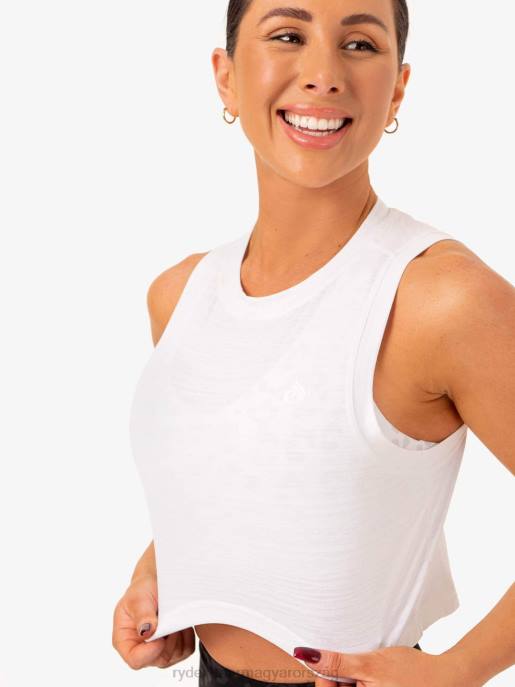 ruházat Ryderwear ultra gombóc tank fehér nők B48F936