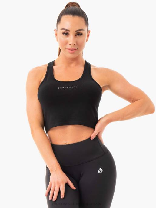 ruházat Ryderwear vágott versenyző hátsó tank fekete nők B48F1087